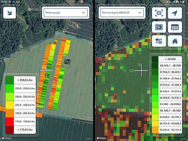 Skærmprint fra FieldView